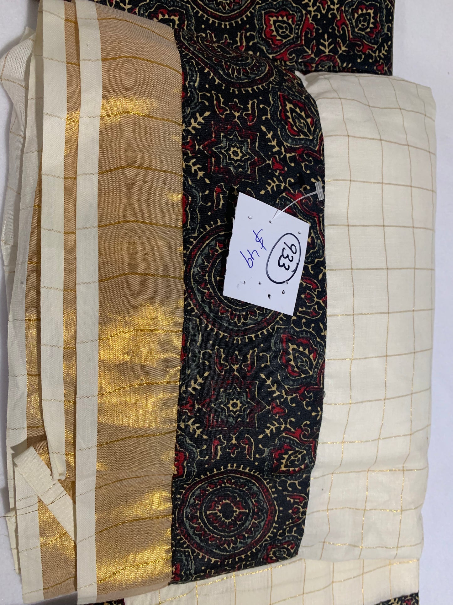 Ajrak dhavani set