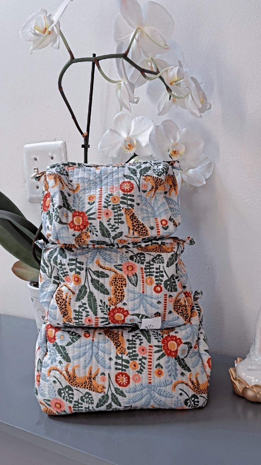 3 Piece toiletries Bags