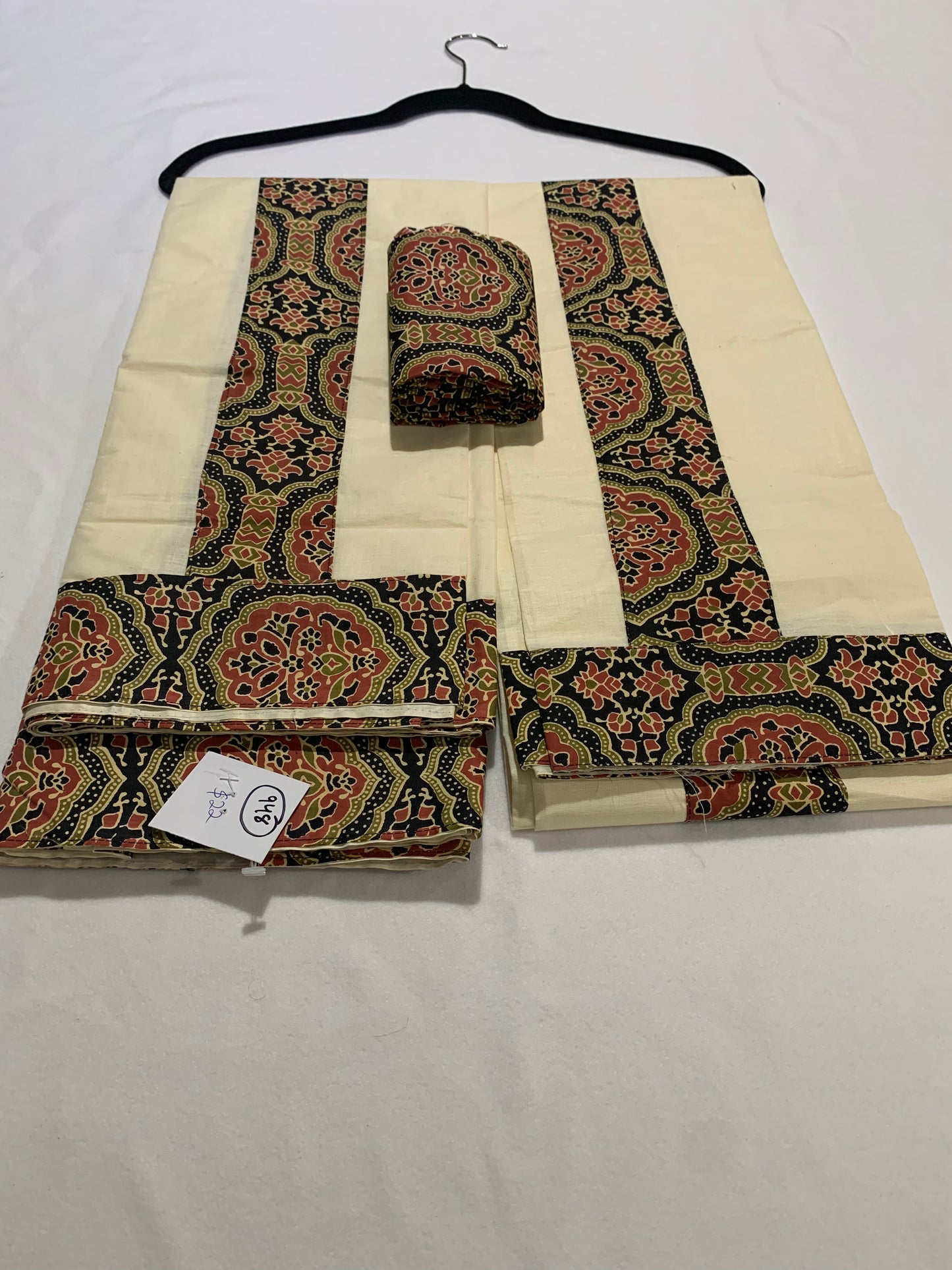 Ajrak border set mundu