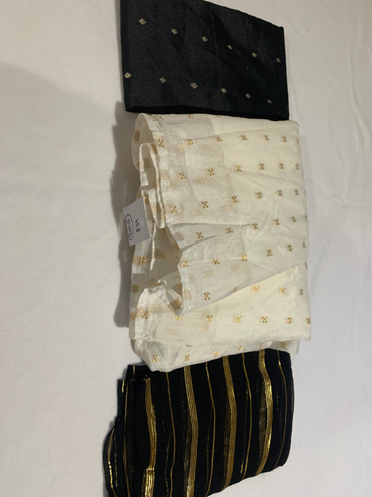 Black dhavani set