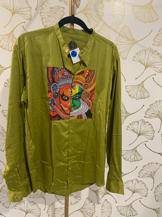 Traditional cotton printed shirt
