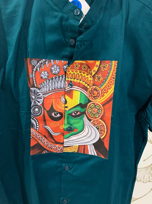 Traditional printed shirt