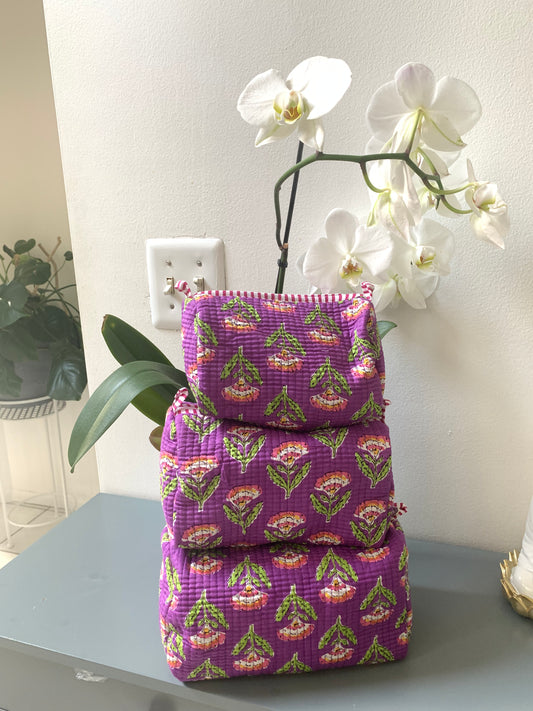 3 Piece toiletries Bags