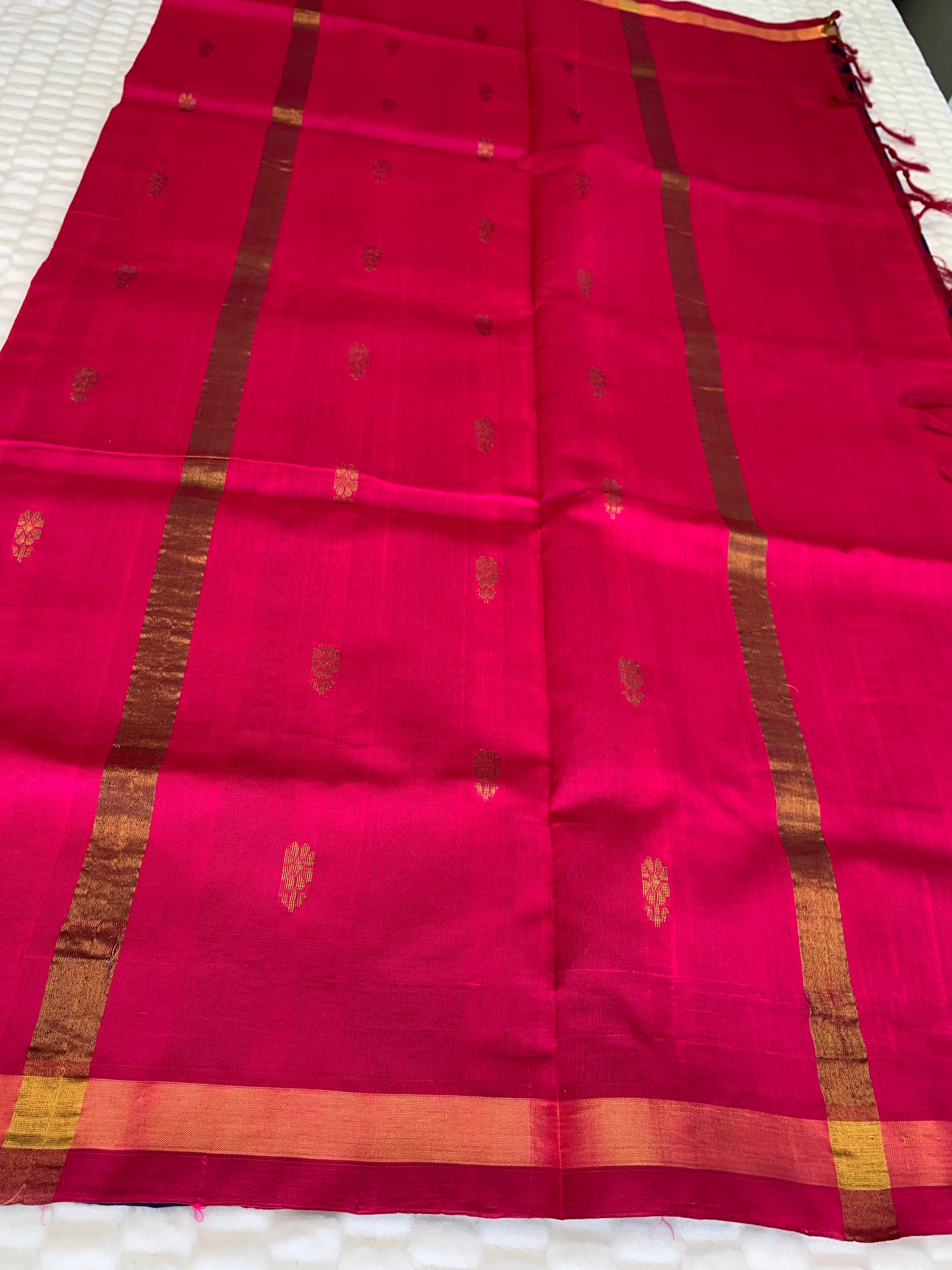 Blue Kanchi Cotton Silk saree