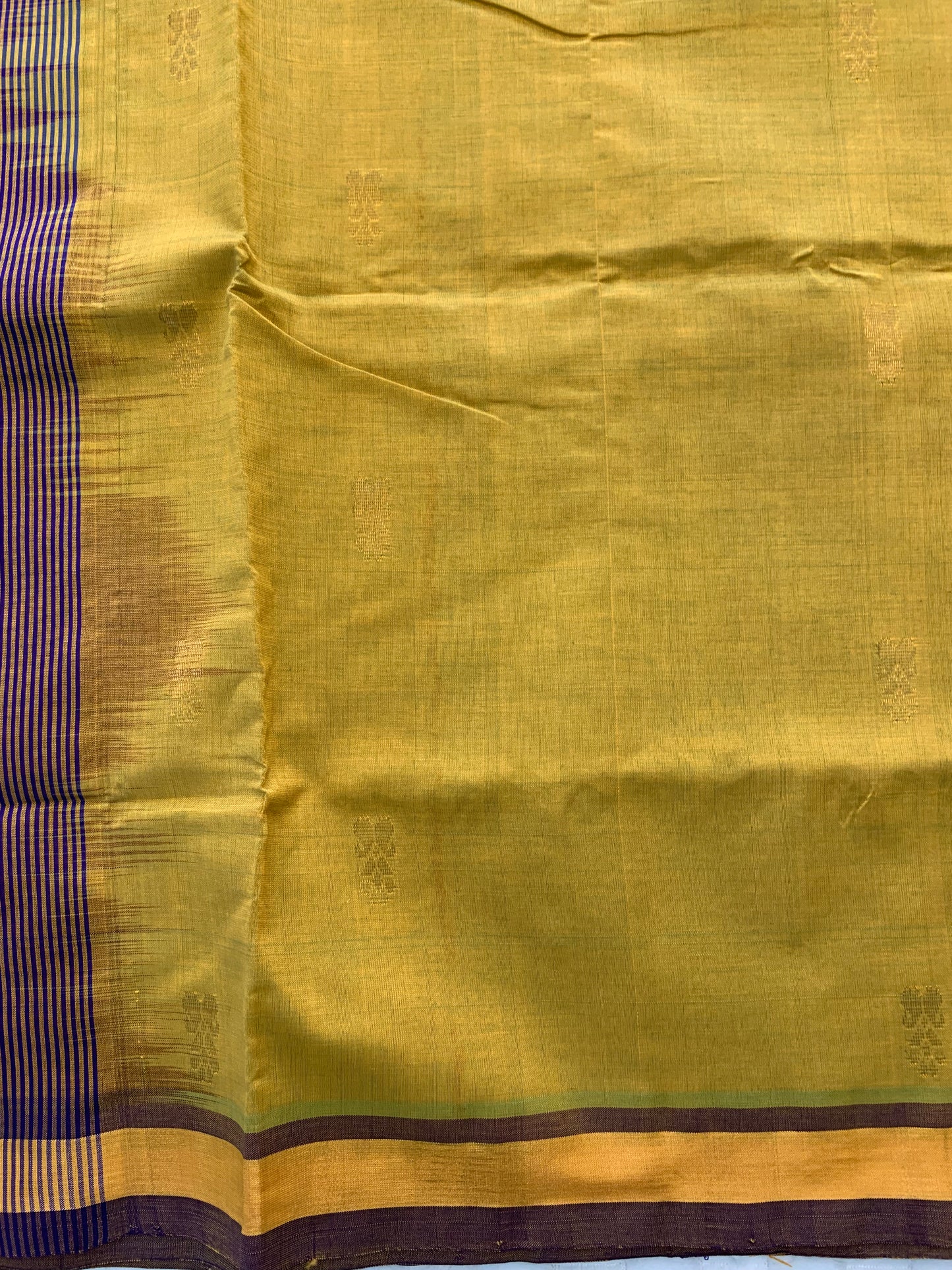 Mustard Yellow Kanchi Cotton Silk